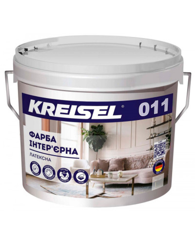 Фарба Kreisel інтер'єрна латексна База А 10л