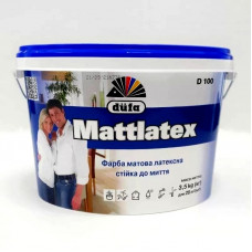 Краска латексная DUFA Mattlatex D100 3,5кг