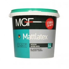 Краска латексная MGF Mattlatex М100 1,4кг