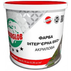 Фарба ІНТЕР'ЄР ЕКО+ акрилова Анцерглоб 4,2 кг