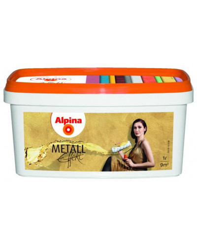 Краска интерьерная Alpina Effekt Metall Bronze 1л