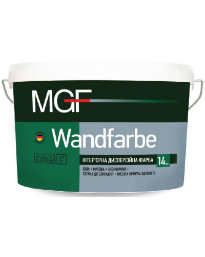 Краска интерьерная MGF Wandfarbe M1a 14кг