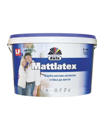 Краска латексная DUFA Mattlatex D100 25л