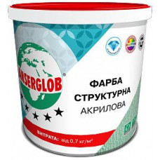 Фарба СТРУКТУРНА акрилова Anserglob 7кг