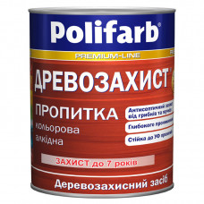 Деревозащита Polifarb пропитка бесцветная 0,7кг