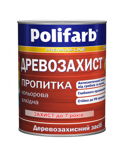 Древозахист пропітка Polifarb горіх 0,7кг