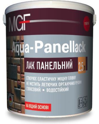 Лак панельний MGF Aqua-Panellak 0,75л