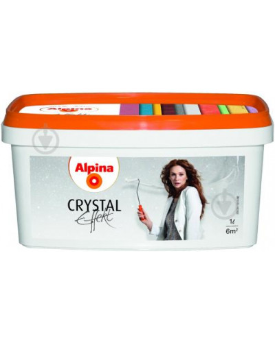 Лазур Alpina Effekt Crystal Glitzer 1л