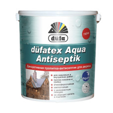 Пропитка для дерева Dufa Aqua Antiseptik 0.75л КАШТАН