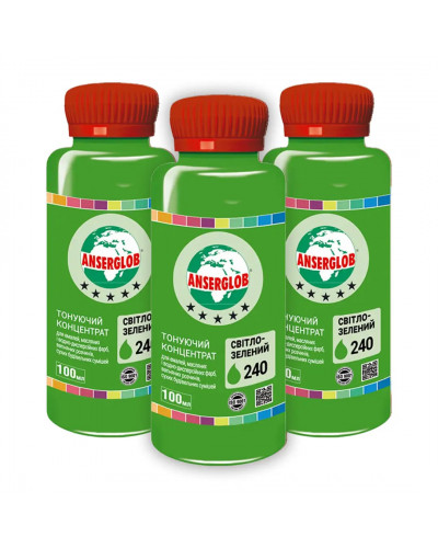 Тонирующий концентрат Anserglob №240 светло-зеленый