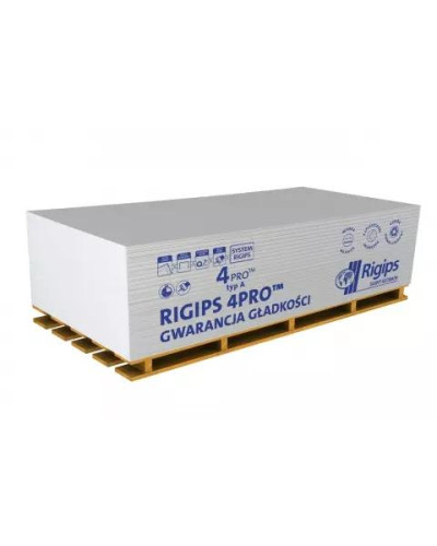 Гіпсокартон RIGIPS 4PRO тип A 1200x2600x12,5