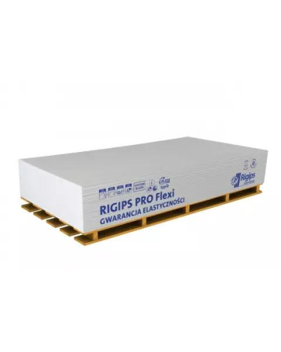 Гіпсокартон Rigips PRO Flexi typ D арочный 1200*2600*6,5мм