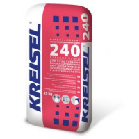 Клей для теплоізоляції KREISEL MINERALWOLLE-ARMIERUNGSGEWEBEKLEBER 240 25 кг