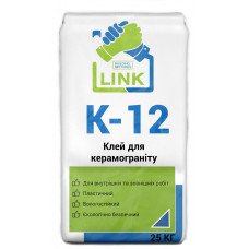 Клей для керамогранита Link K-12 25 кг