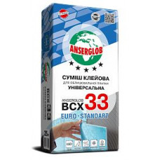 Клей для плитки Anserglob ВСХ33 25кг 