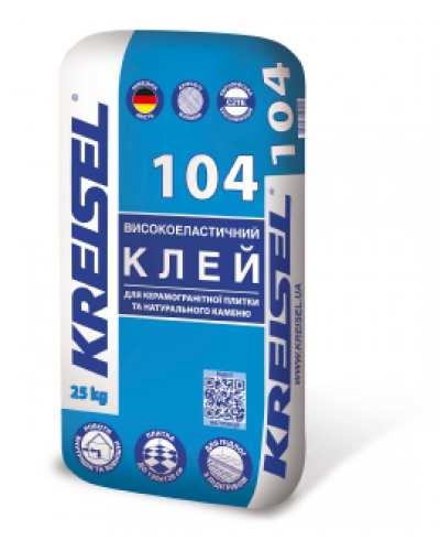 Эластичный клей для плитки KREISEL ELASTI MULTI 104 25 кг