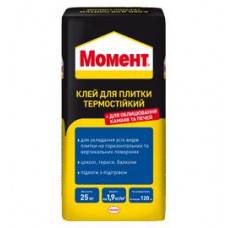 Момент Клеящая смесь для плитки Термостойкий 25кг