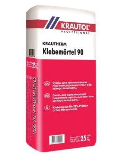 Клей Krautherm Klebemortel 90 EPS 25кг