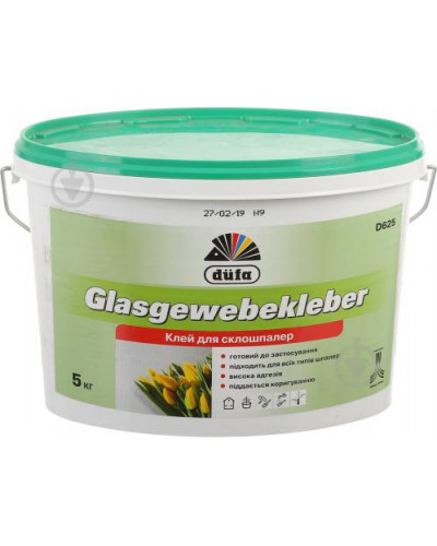 Клей для обоев DUFA Glasgewebekleber D625 5кг