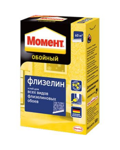 Клей для шпалер МОМЕНТ Флізелін 250г