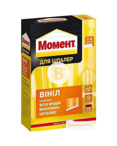 Клей для шпалер МОМЕНТ Вініл 250г
