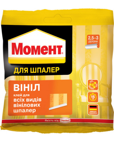 Клей для шпалер МОМЕНТ Вініл 95г