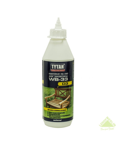 Клей ПВА TYTAN WB-33 для деревини 750мл