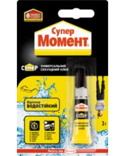 Супер клей Момент 3г