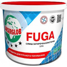 Затирка еластична Анцерглоб FUGA 1кг біла