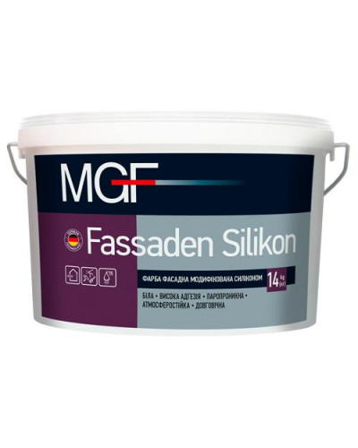 Фарба фасадна модифікована силіконом MGF Fassaden Silikon M790 14кг