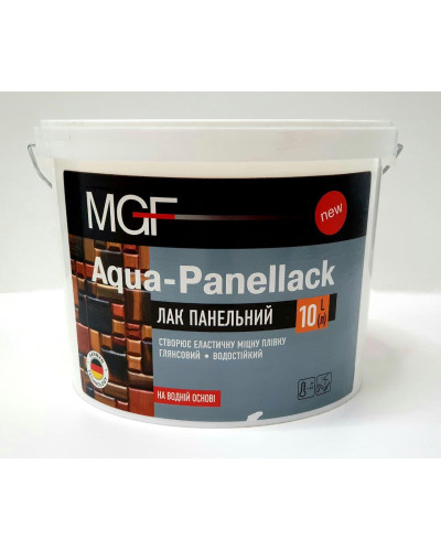 Лак панельний MGF Aqua Panellak 10л