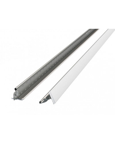 Профиль KRAFT Fortis T-24 600*25*24мм RAL 9006