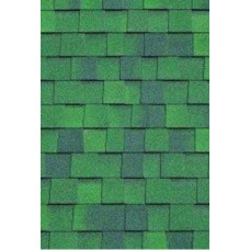 Бітумна черепиця BTM Prestige Laminated Shingle Зелений 2,57м²