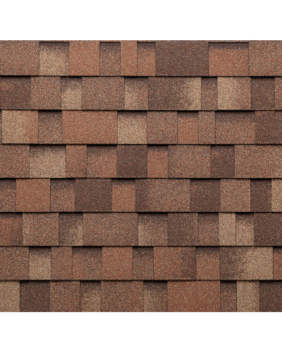 Двухслойная битумная черепица Bardoline PRO OPERA DUAL BROWN 2м² Италия