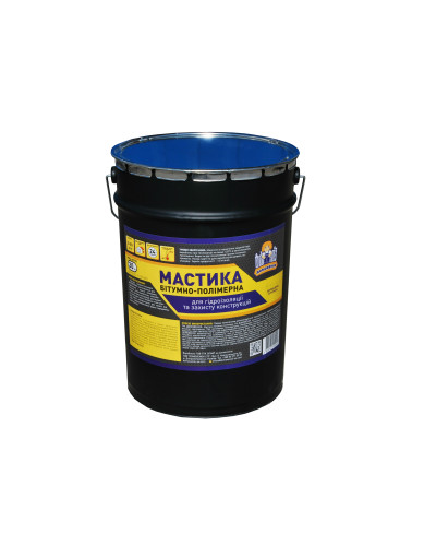 Мастика ALPITEC бітумно-полімерна гідроізоляційна 20л.
