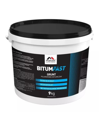 Быстрая битумная грунтовка Matizol Bitumfast 9кг