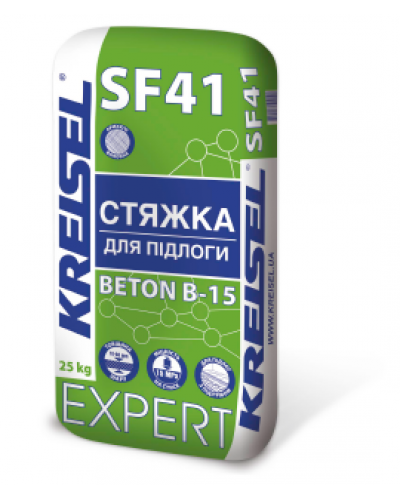 Стяжка для підлоги БЕТОН B-15, 10-60 мм Kreisel EXPERT SF41 25кг
