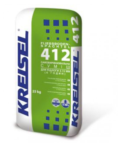 Самовирівнююча суміш KREISEL FLIESSBODENSPACHTEL 412 3-15мм 25кг