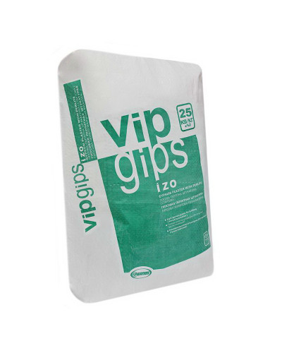 Шпаклевка гипсовая VipGips IZO 25 кг СТАРТ