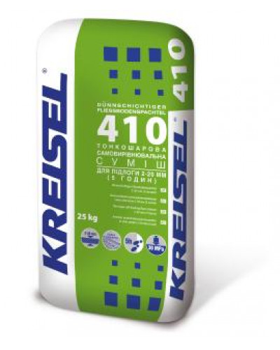 Суміш для підлоги DÜNNSCHICHTIGER FLIESSBODENSPACHTEL 410 2-20мм 25 кг