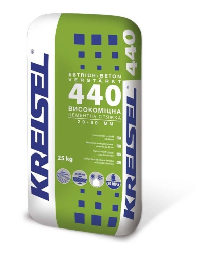 Високоміцна стяжка KREISEL BETON 440 20-80 мм 25кг