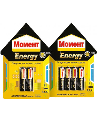 Батарейки MOMENT ENERGY 2xAAA