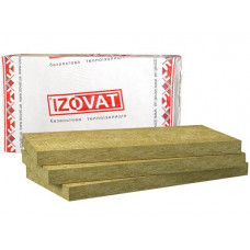 Базальтовый утеплитель IZOVAT плотность 80кг/м³ 2,4м² 100мм