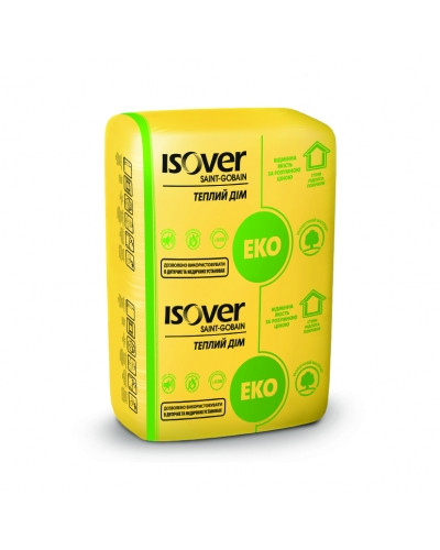 Утеплитель ISOVER Тёплый дом плита 50мм 9.99 м²